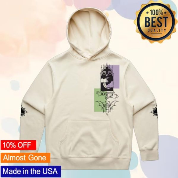 Level Up Merch Store Shop Level Up Solar Summer Midweight Hoodie