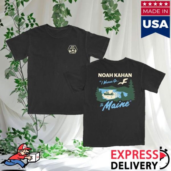 Noah Kahan Merch Store Shop Maine Fishing Tee