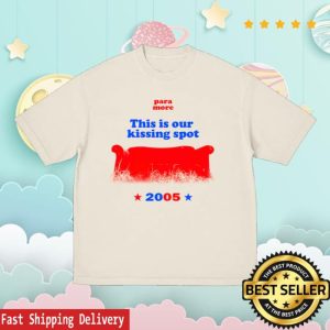 Paramore Official Store Merch Shop Our Kissing Spot T-Shirt