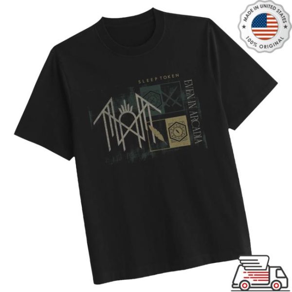 Revolver Magazine Merch Store Shop Sleep Token Even In Arcadia Black T-Shirt