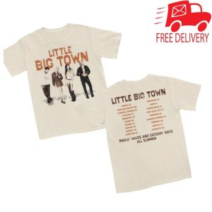 Little Big Town Store Merch Little Big Town Makin’ Waves & Catchin’ Rays Tour T-Shirt