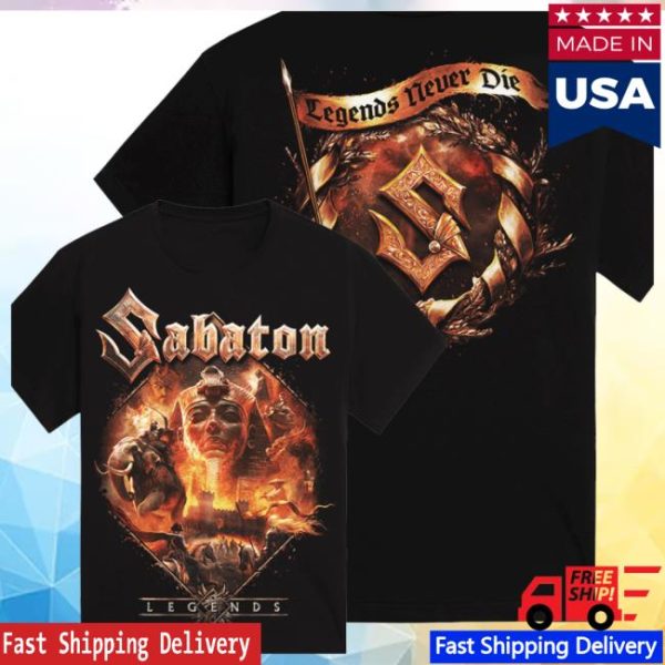 Sabaton Store Merch Legends T-Shirt