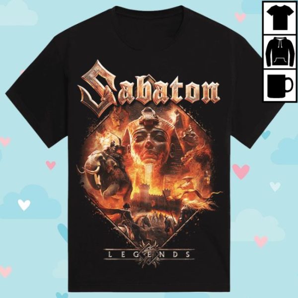 Sabaton Store Merch Legends T-Shirt