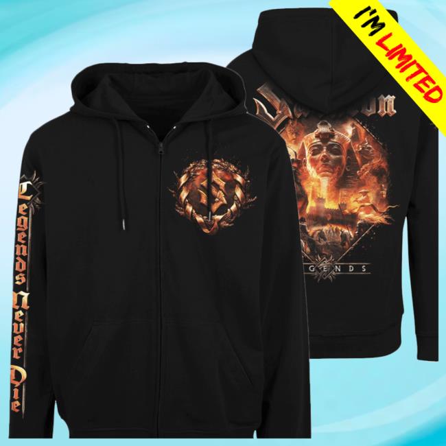 Sabaton Store Merch Legends Zip Hoodie - Newest Fashion Trends
