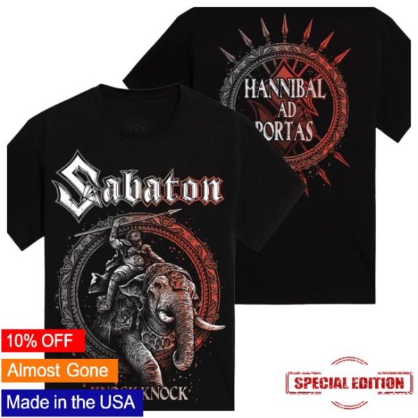 Sabaton Store Merch Lightning At The Gates T-Shirt