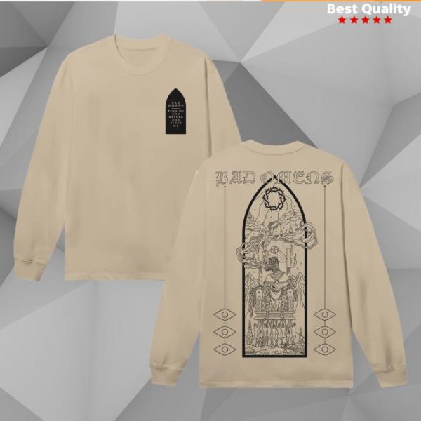 Sumerian Records Store Merch Bad Omens ‘Dethrone’ Long Sleeve