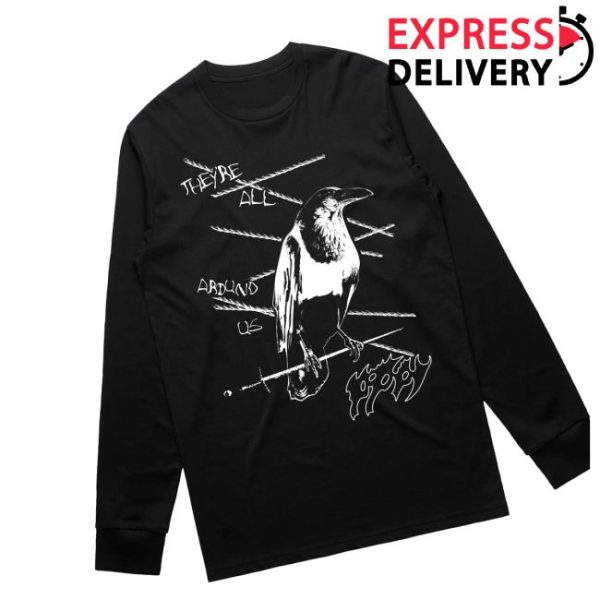 Sumerian Records Store Merch Poppy – They’re All Around Us Long Sleeve