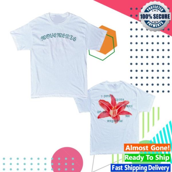 Movementsofficial Merch Where I Lay Flower Tee