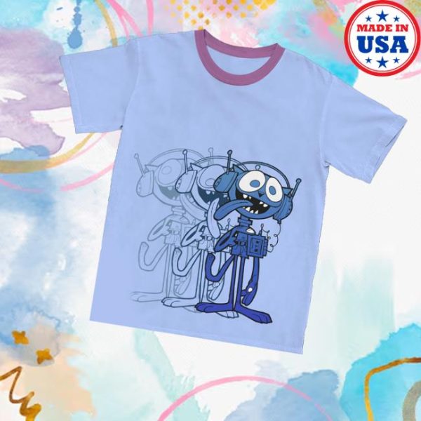 Gorillaz Merch Cat Play Ringer T-Shirt