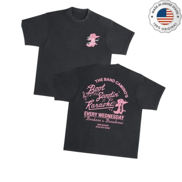 The Band Camino Merch Karaoke Tee