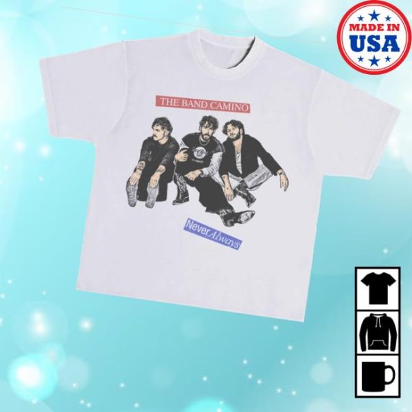 The Band Camino Merch Band Photo Tee