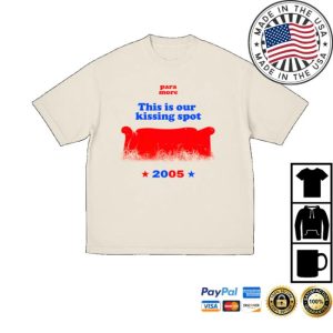 Paramore Merch This Is Our Kissing Spot 2005 Shirt