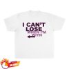 Jonas Brothers Merch Store Shop I Can’t Lose Arrow Tee Right