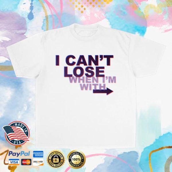 Jonas Brothers Merch Store Shop I Can’t Lose Arrow Tee Right