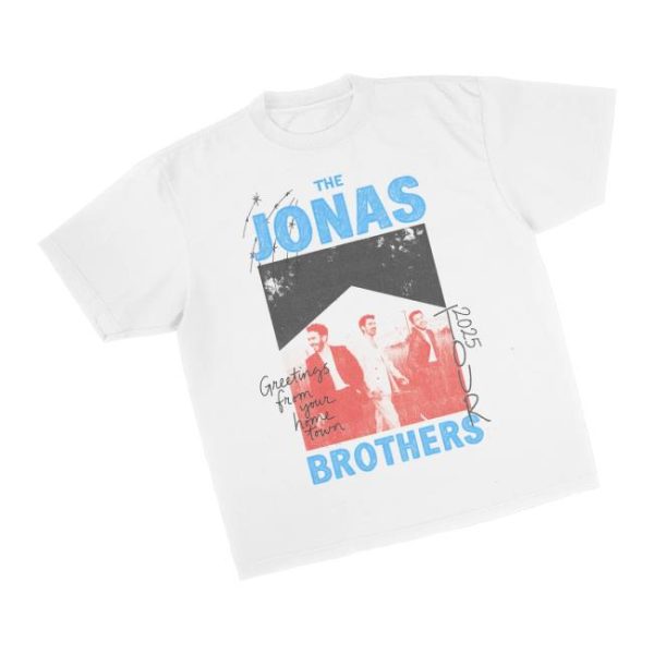 Jonas Brothers Merch Store Shop Jonas Brothers Crayon Tee