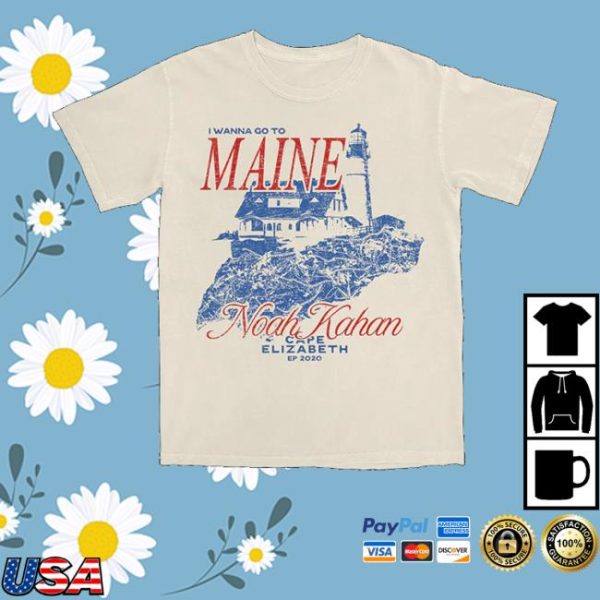 Noah Kahan Merch Cape Elizabeth Tee