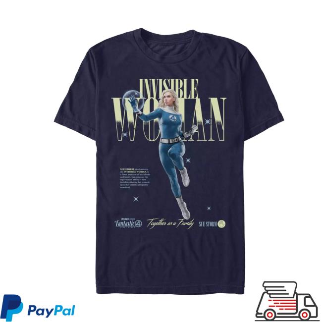 Disney Store Fantastic 4 First Steps Invisible Woman T-Shirt - Newest Fashion Trends