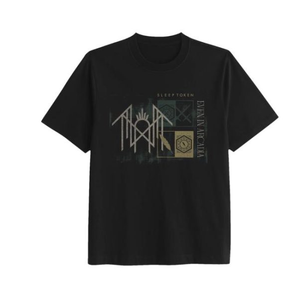 Revolvermag Merch Sleep Token Even In Arcadia Black T-Shirt
