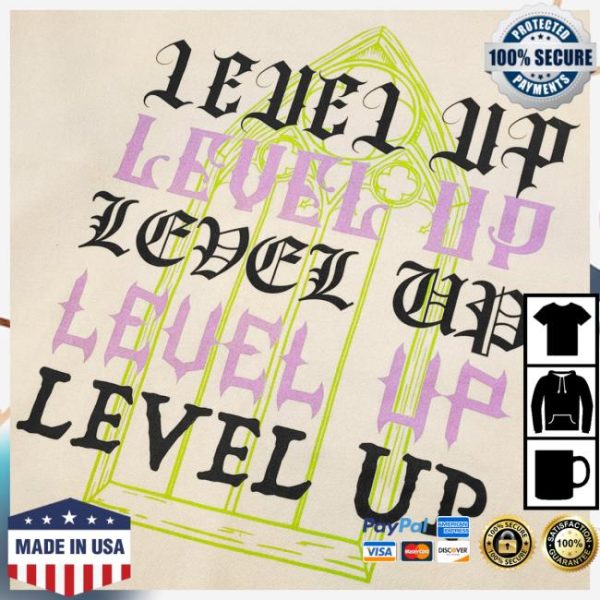 Level Up Store Merch Level Up – Solar Summer Midweight Hoodie