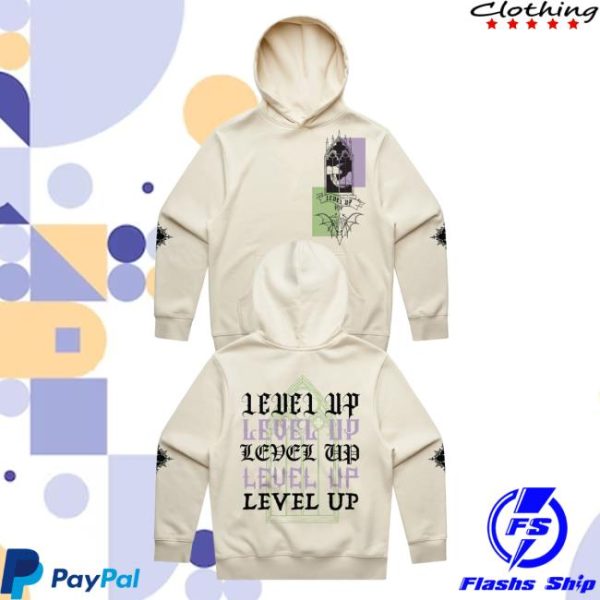 Level Up Store Merch Level Up – Solar Summer Midweight Hoodie