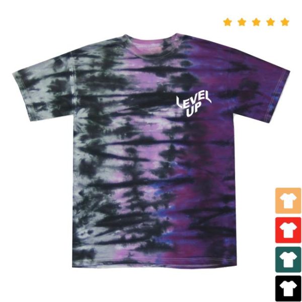 Level Up Store Merch Level Up – Shadow Twisted – Tie Dye Tee