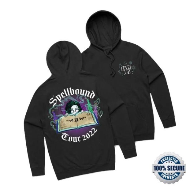 Level Up Store Merch Level Up – Spellbound – Black Pullover Hoodie