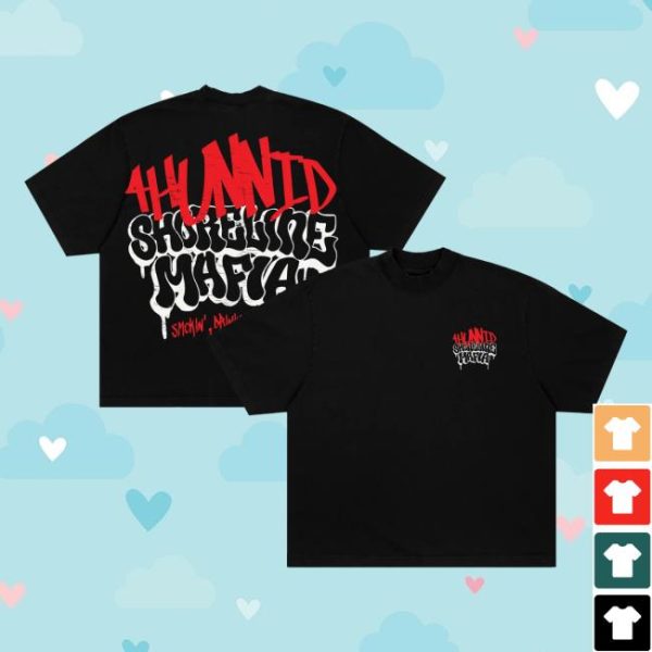 4Hunnid Merch Store Shop 4Hunnid X Shoreline Mafia Hollywood Tee