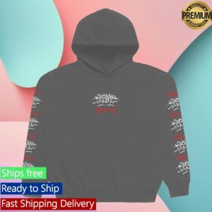 4Hunnid Merch Store Shop 4Hunnid X Shoreline Mafia Tagger Hoodie