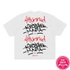 kenny 4Hunnid Merch Store Shop 4Hunnid X Shoreline Mafia Tagger Tee Whitea