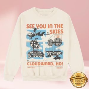 Dropout Tv Merch Store Shop See You In The Skies Crewneck