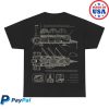 kenny Dropout Tv Merch Store Shop Zephyr Airship Diagram T Shirta