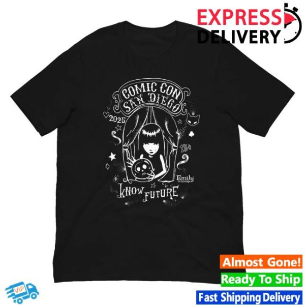Emily Strange Merch Store Shop 2025 Comic Con Tee