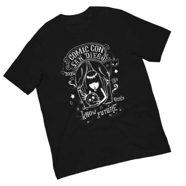 Emily Strange Merch Store Shop 2025 Comic Con Tee