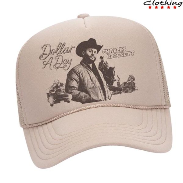 Charley Crockett Store Merch Dollar A Day Trucker
