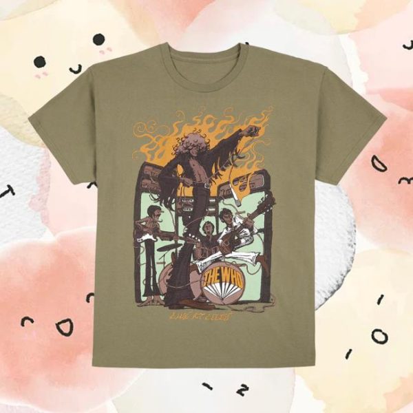 The Who Store Merch 1970 The Who Live At Leeds T-Shirt