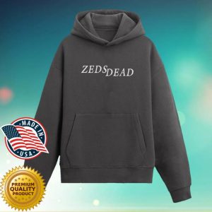 Zeds Dead Official Store Merch Shop Zeds Dead Everything Is Ok Premium Heavyweight Hoodie