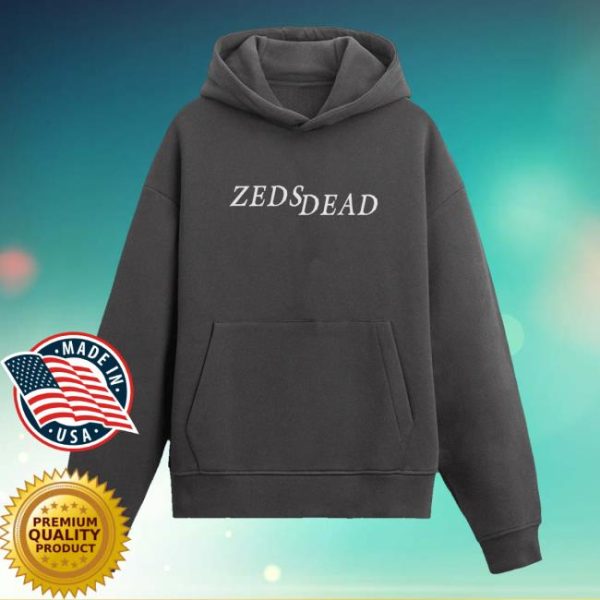 Zeds Dead Official Store Merch Shop Zeds Dead Everything Is Ok Premium Heavyweight Hoodie