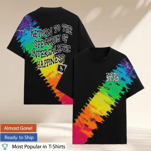 Zeds Dead Official Store Merch Shop Zeds Dead Telegazer Tie Dye Tee