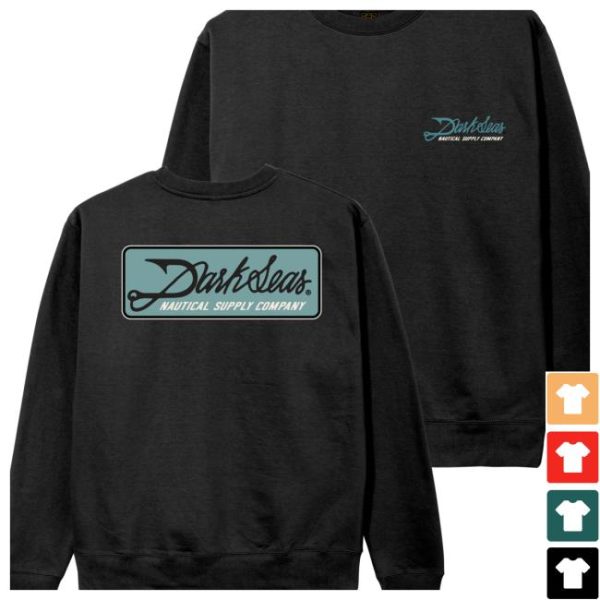 Dark Seas Store Merch Fish Hook Crewneck