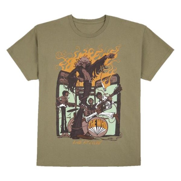 The Who Official Store Merch Shop 1970 The Who Live At Leeds T-Shirt