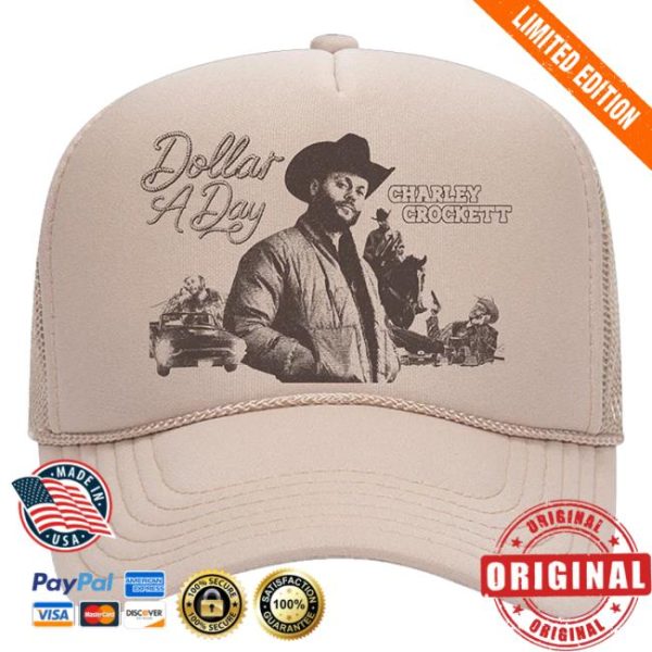 Charley Crockett Merch Store Shop Dollar A Day Trucker