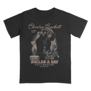 Charley Crockett Merch Store Shop The Saga Continues Tee