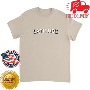 Latitude Festival Merch Store Shop Latitude 2025 Line-Up Sand T-Shirt