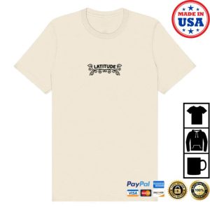 Latitude Festival Merch Store Shop Latitude 2025 Pink Sheep Natural T-Shirt