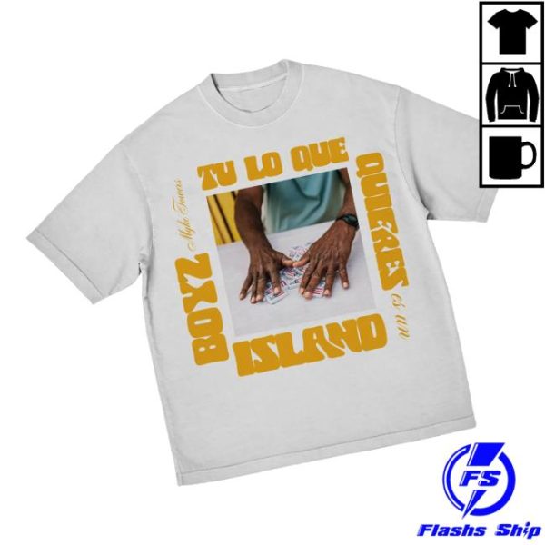Myke Towers Merch Store Shop Island Boyz Tee