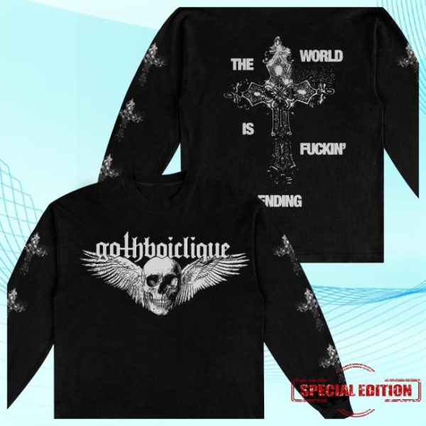 Shop Gbc Store The World Is F Ending Long Sleeve T-Shirt