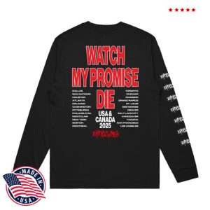 Dying Wish Merch Store Watching My Promise Die Long Sleeve