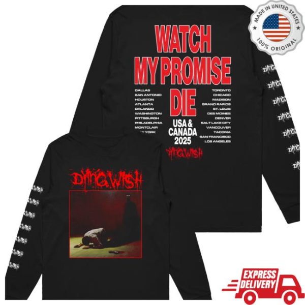 Dying Wish Merch Store Watching My Promise Die Long Sleeve
