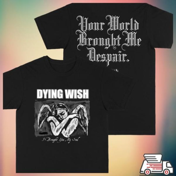 Dying Wish Merch Store Angel Tee