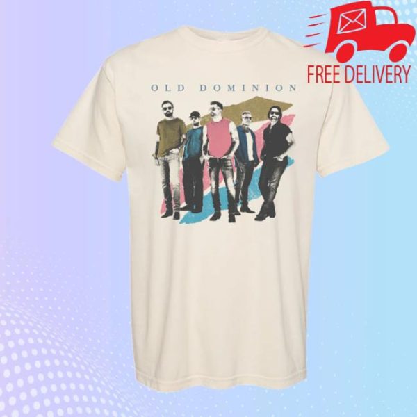 Weareolddominion Store Merch Band Photo T-Shirt